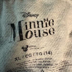 Disney Minnie Mouse Heather Gray sweat pants